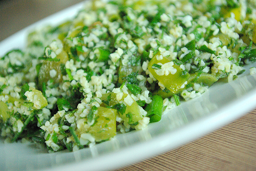 Tabbouleh ploomidega