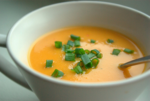 Krehvtine kõrvitsasupp