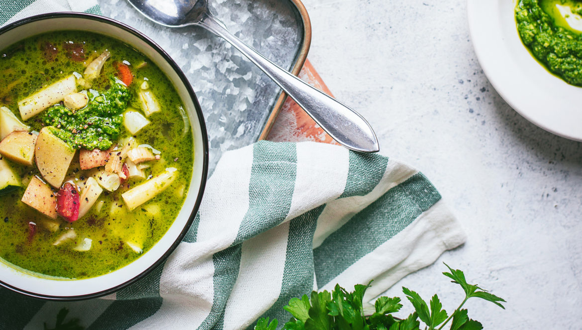 Britt Paju | Noad-Kahvlid blogi | KÖÖGIVILJASUPP KODUAIAPESTOGA