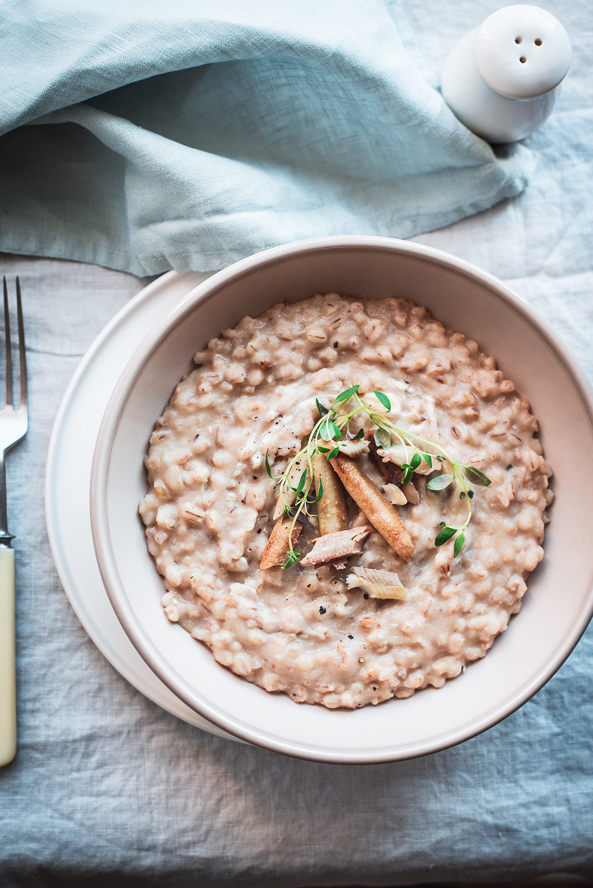 Orsoto maapirni ja suitsuräimega