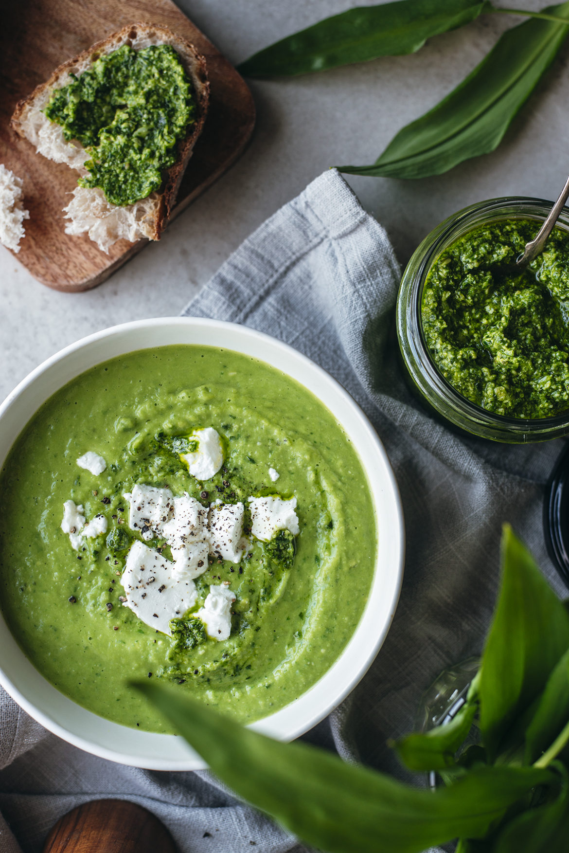 Hernesupp karulaugupestoga