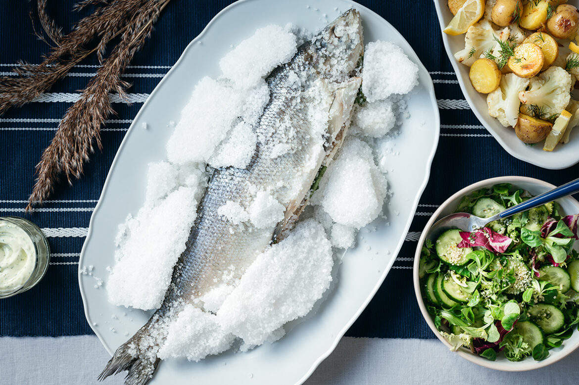 Soolakoorikus küpsetatud siig