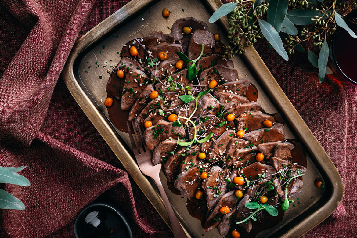 Seakeeled teriyaki-kastmega