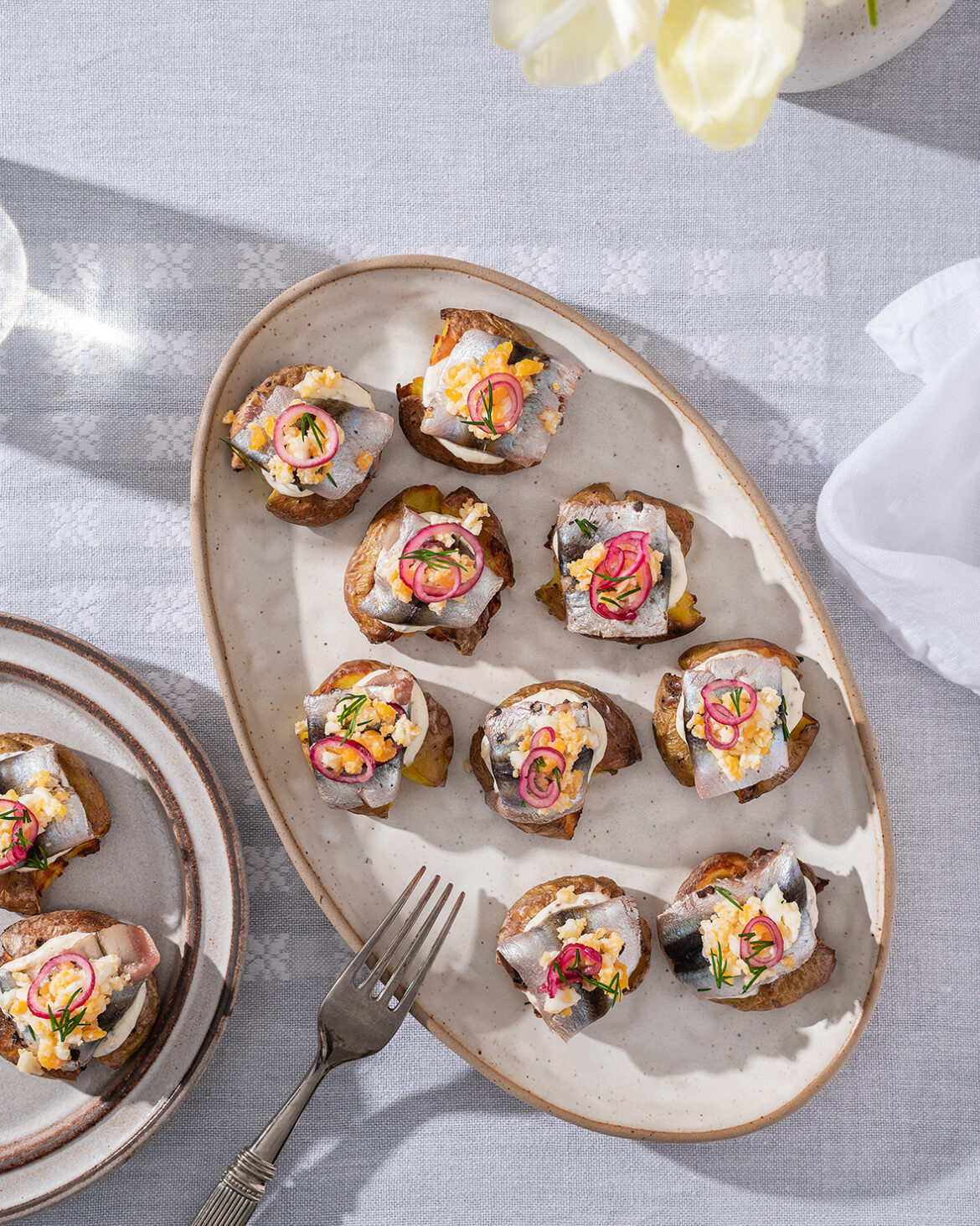 Krõbedad suupistekartulid vürtsikiluga