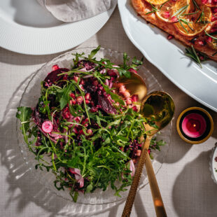 Peedi-fenkolisalat kikerherneste ja kinoaga